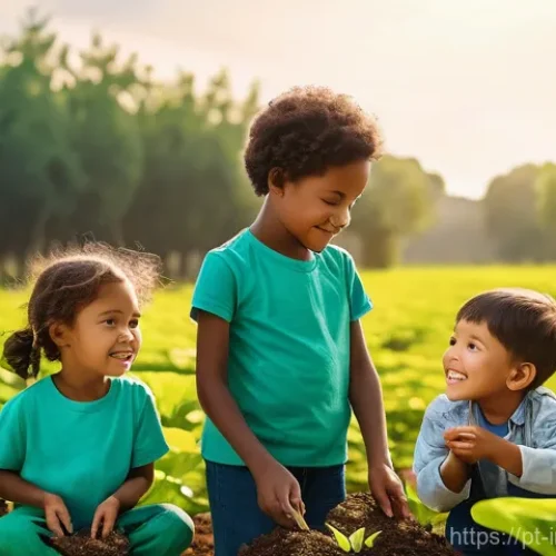 임팩트 투자와 현대 사회의 과제 - **Prompt 1: "The Seeds of Prosperity"**
    A vibrant and optimistic scene showcasing a diverse grou...