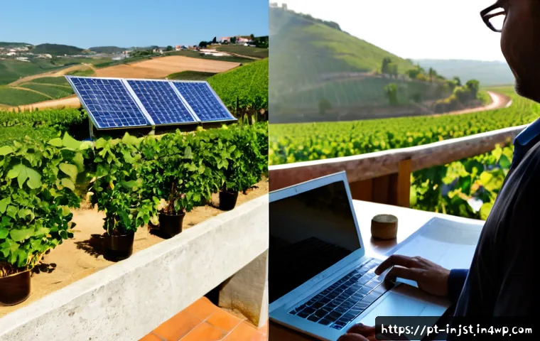 Home 17 임팩트 투자 vs 전통 투자 - Photorealistic split-scene comparison of investment approaches in Portugal: left side a polished Lis...